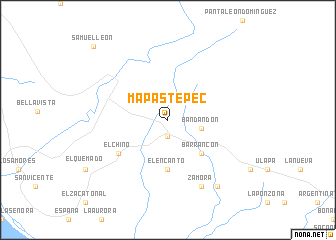 map of Mapastepec