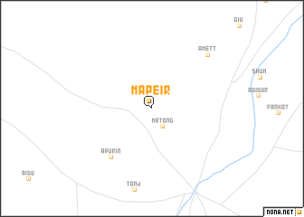 map of Mapeir