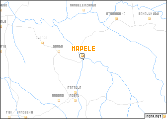 map of Mapele