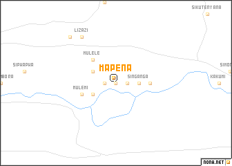 map of Mapena
