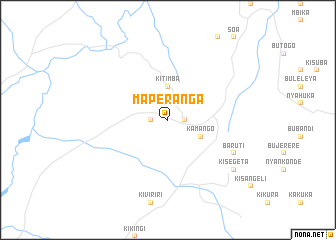 map of Maperanga