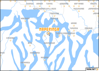 map of Maperinga