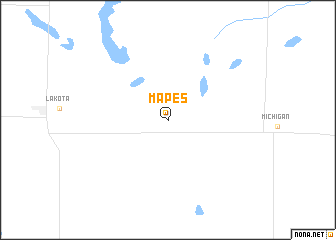 map of Mapes