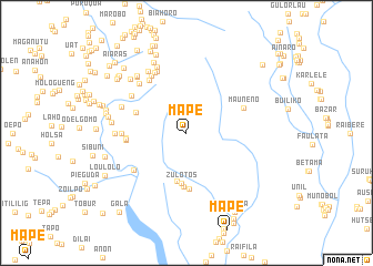 map of Mape