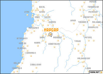 map of Mapgap