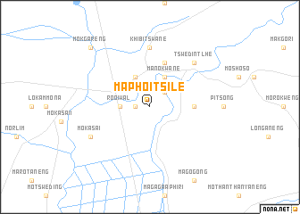 map of Maphoitsile