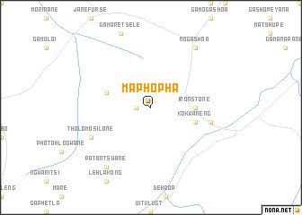 map of Maphopha