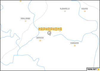 map of Maphophoma