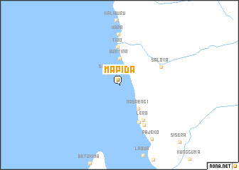 map of Mapida
