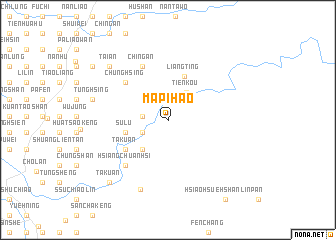 map of Ma-pi-hao