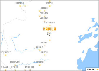 map of Mapila
