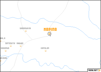 map of Mapina