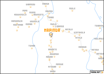 map of Mapinda