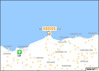 map of Mapire