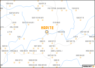 map of Mapite