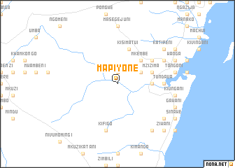 map of Mapiyone