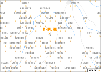 map of Maplau