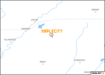 map of Maple City