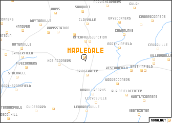 map of Mapledale