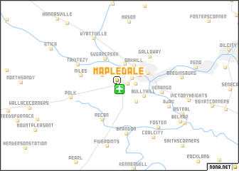 map of Mapledale