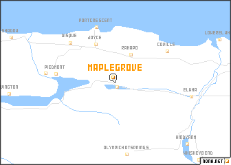 map of Maple Grove