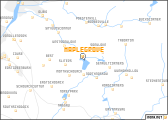 map of Maple Grove