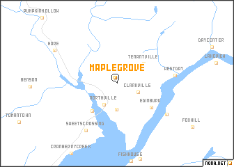 map of Maple Grove