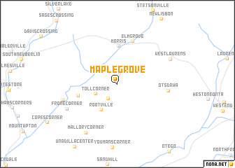 map of Maple Grove