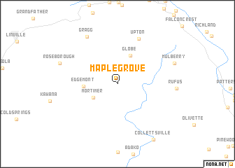map of Maple Grove