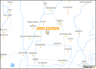 map of Maple Grove