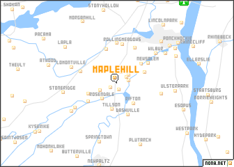 map of Maple Hill