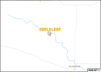 map of Maple Leaf