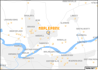 map of Maple Park