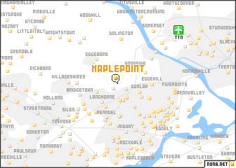 map of Maple Point