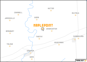 map of Maple Point