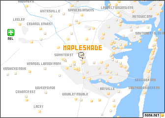 map of Maple Shade