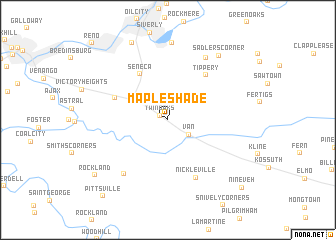 map of Maple Shade