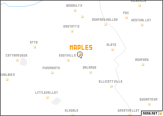 map of Maples