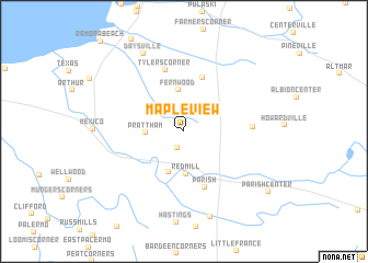 map of Maple View