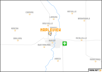 map of Mapleview