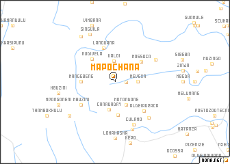 map of Mapochana