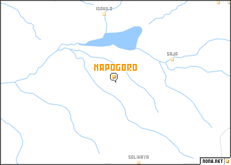map of Mapogoro
