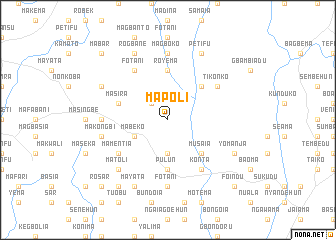 map of Mapoli