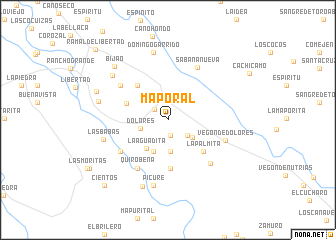 map of Maporal