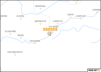 map of Mapora