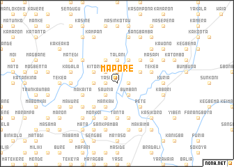 map of Mapore