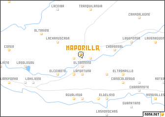 map of Maporilla