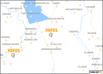 map of Mapos