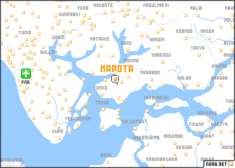 map of Mapota