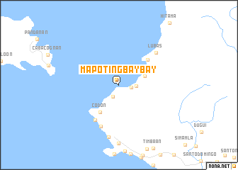 map of Mapotingbaybay